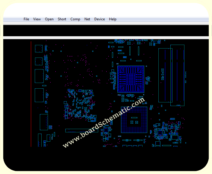 Acer E-Machines D525/D725 Board view